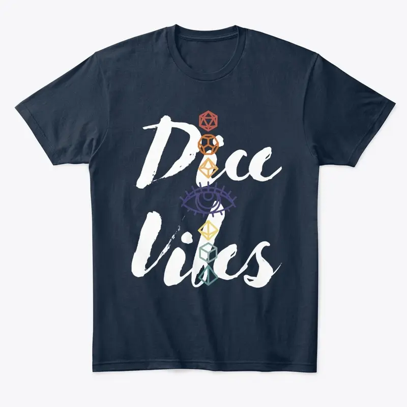 Dice Vibes Light Lettering